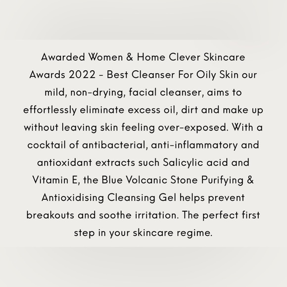 Avant - Blue Volcanic Stone Purifying & Antioxidising Cleansing Gel - Picture 5 of 6